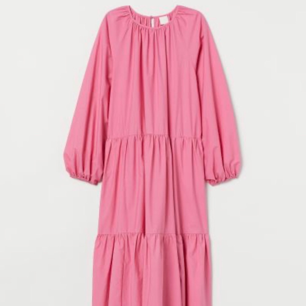 Like New H&M Ballon-Sleeved Dress